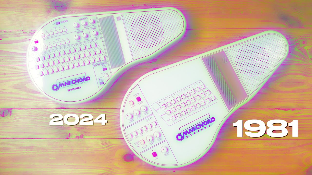 Unboxing & sound test: Suzuki Omnichord OM-108