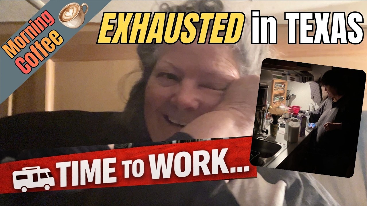RV Life: The Long Drive to Texas… Waking Up Exhausted but the Work Starts Today! 💥💪🏼 | S11.E70
