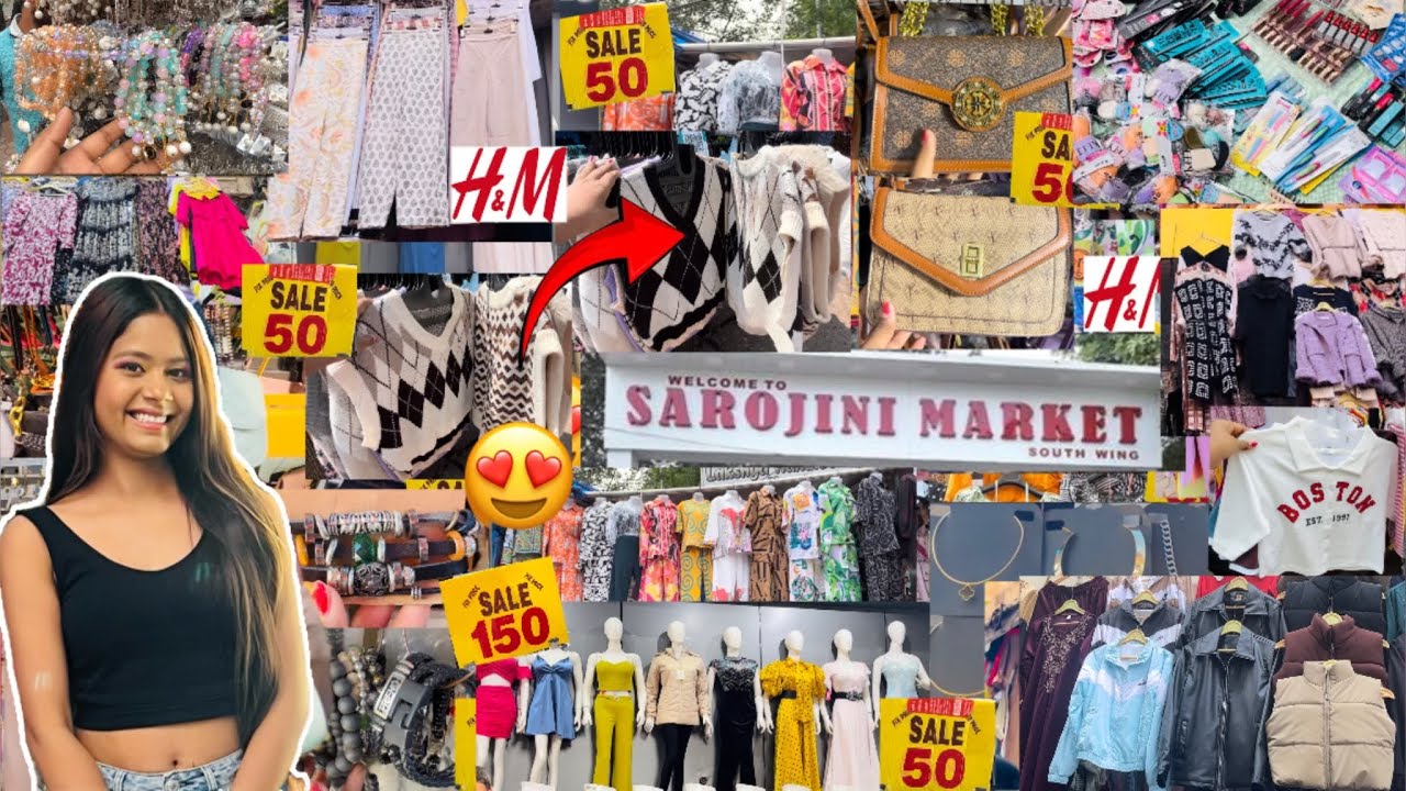 Latest Sarojini Nagar Market Video Winter Collection + Summer Collection 2026😍