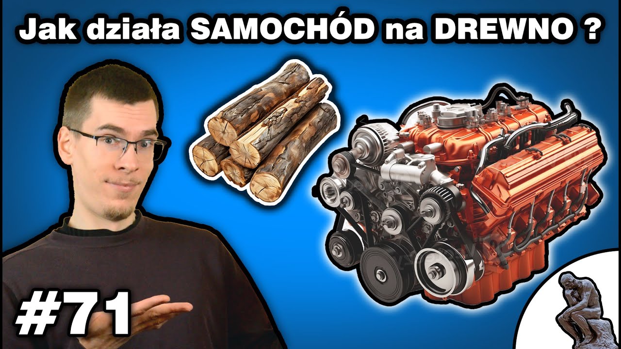 Jak działa SAMOCH&Oacute;D na DREWNO ? || Moto Zagwozdki #71