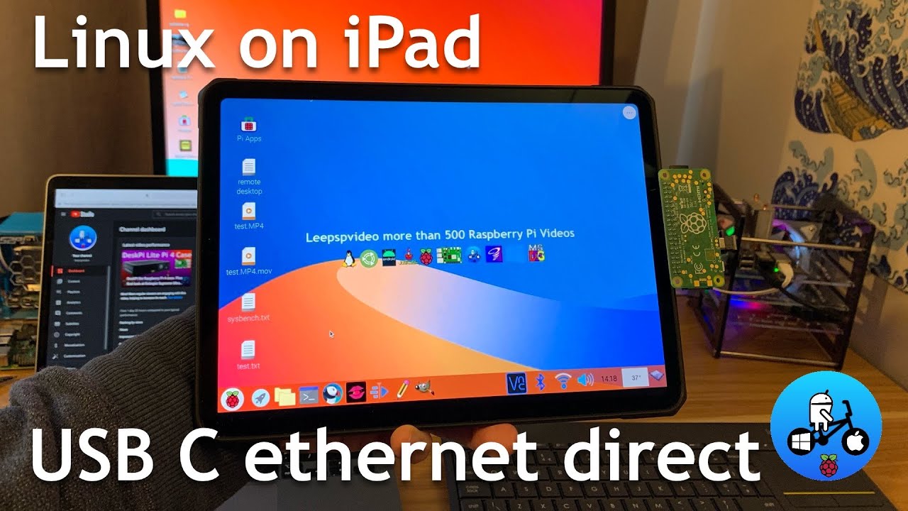 Linux на iPad без сети. Raspberry Pi Zero 2W или Pi4. VNC Direct.