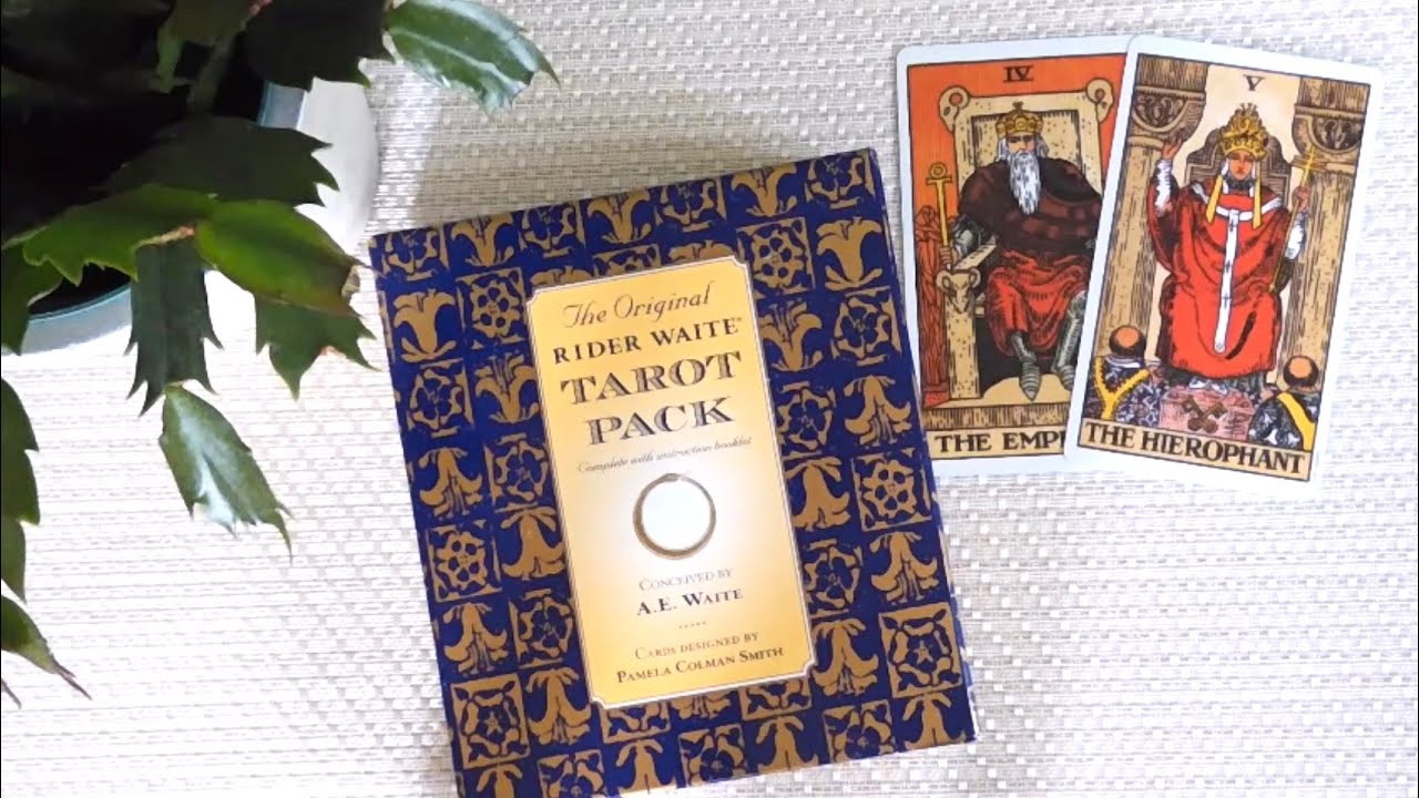 Tarot Rider Waite - Partie 3 : Empereur et Hiérophante