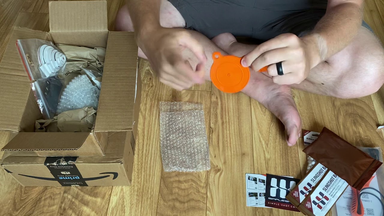 Simple-shot Axiom Ocularis, Ammo and Targets Unboxing