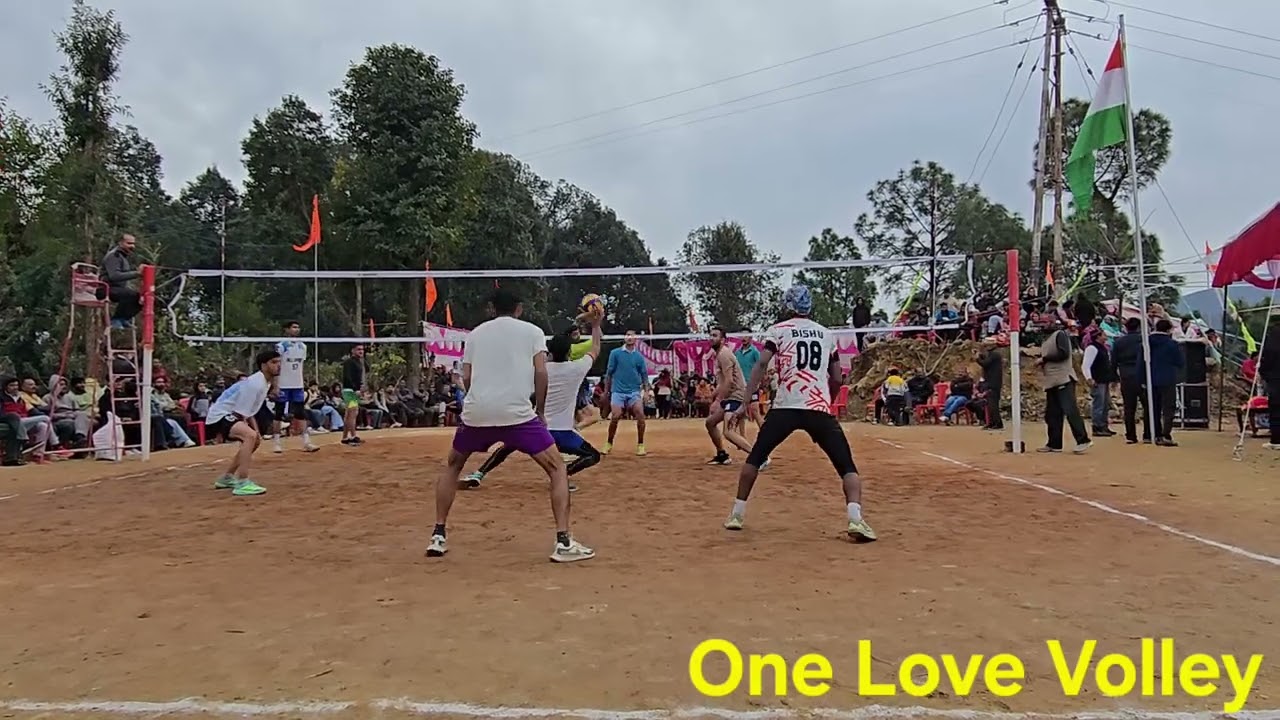 Quarterfinal Riyagri V/S Batheri set-1,Surgani mata Volleyball Tournament Bhargaon,Kotli,Mandi,H.P