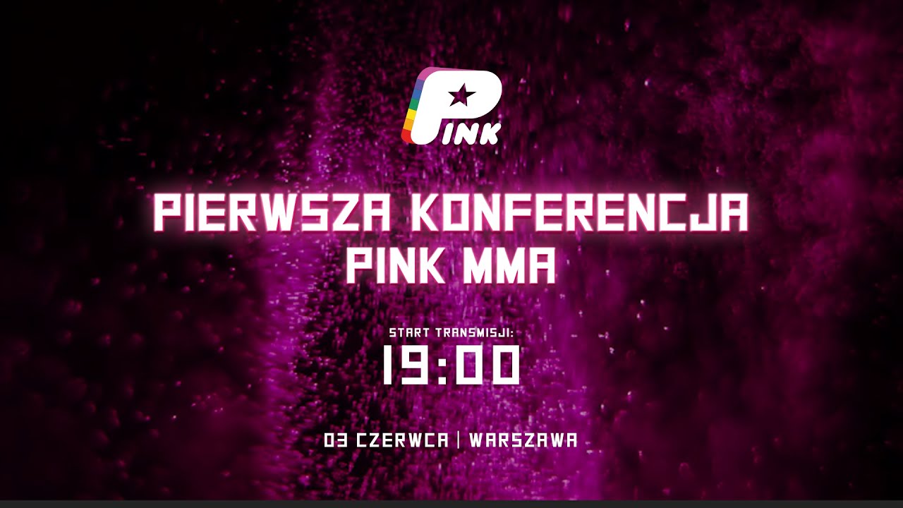 PINK MMA - PIERWSZA KONFERENCJA