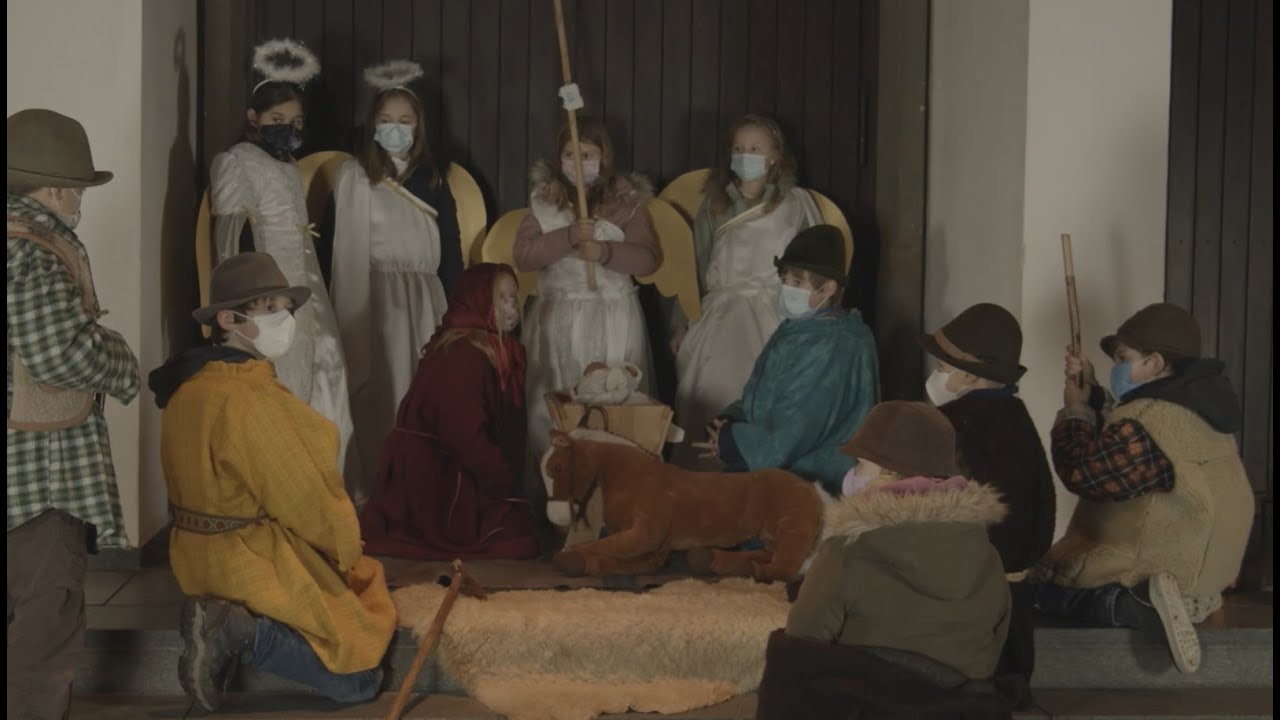 Krippenspiel St  Pius Gemeinde 2021