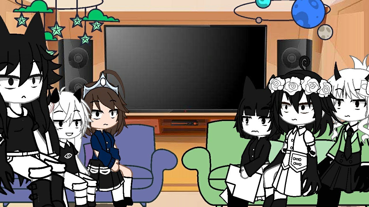 fpe react to Claire , Lana , Abbie ☆gacha club♡