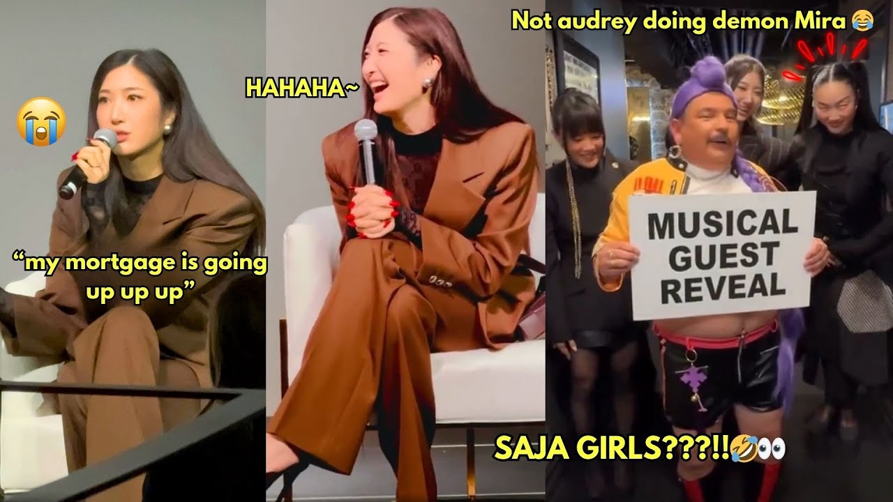 EJAE KEPT HEHEING IS RIDICULOUSLY CUTE 😂 EJAE, REI, AND AUDREY BEING SAJA GIRLS??👀