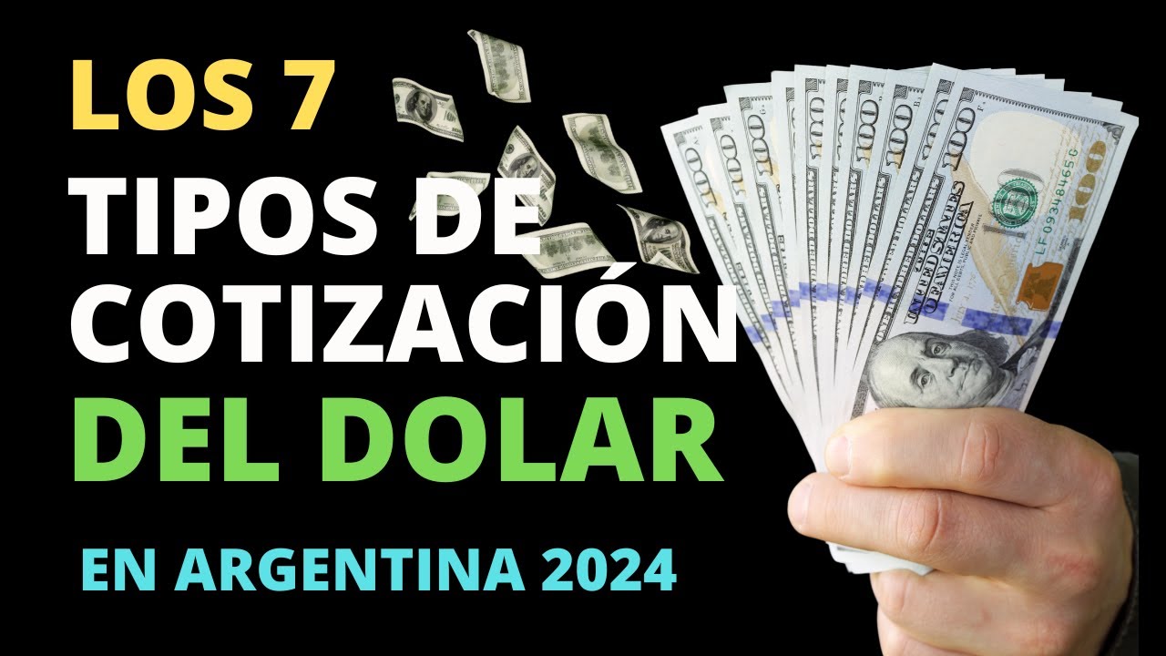 Los DIFERENTES TIPOS DE DOLARES EN ARGENTINA 2024 explicados 🤑💲💵