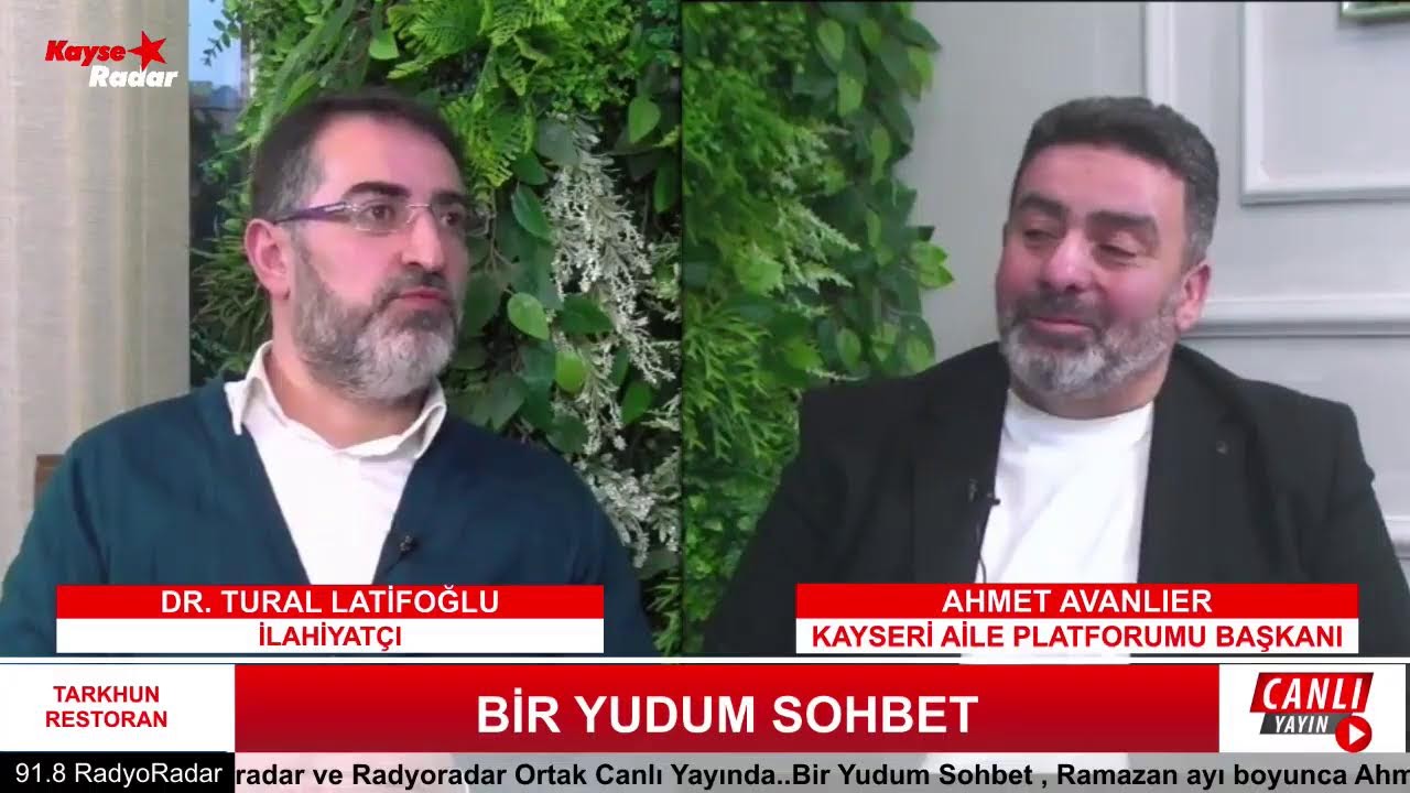 Ramazan’ın Ruhuna Bir Yolculuk: “Bir Yudum Sohbet”te Maneviyat, Sabır ve Ümmet Bilinci Konuşuldu