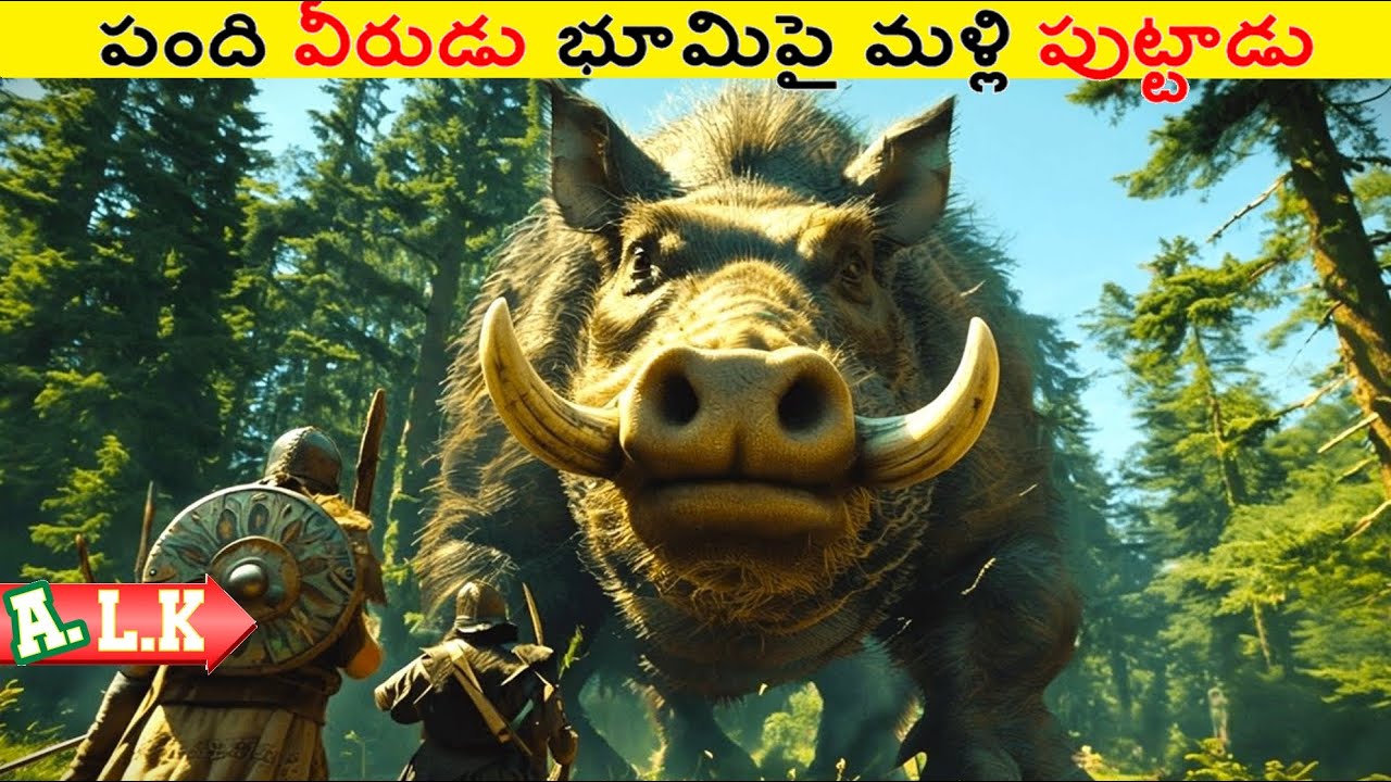 పంది వీరుడు భూమిపై మళ్లి పుట్టాడు చుడండి || Movie Explained In Telugu || ALK Vibes