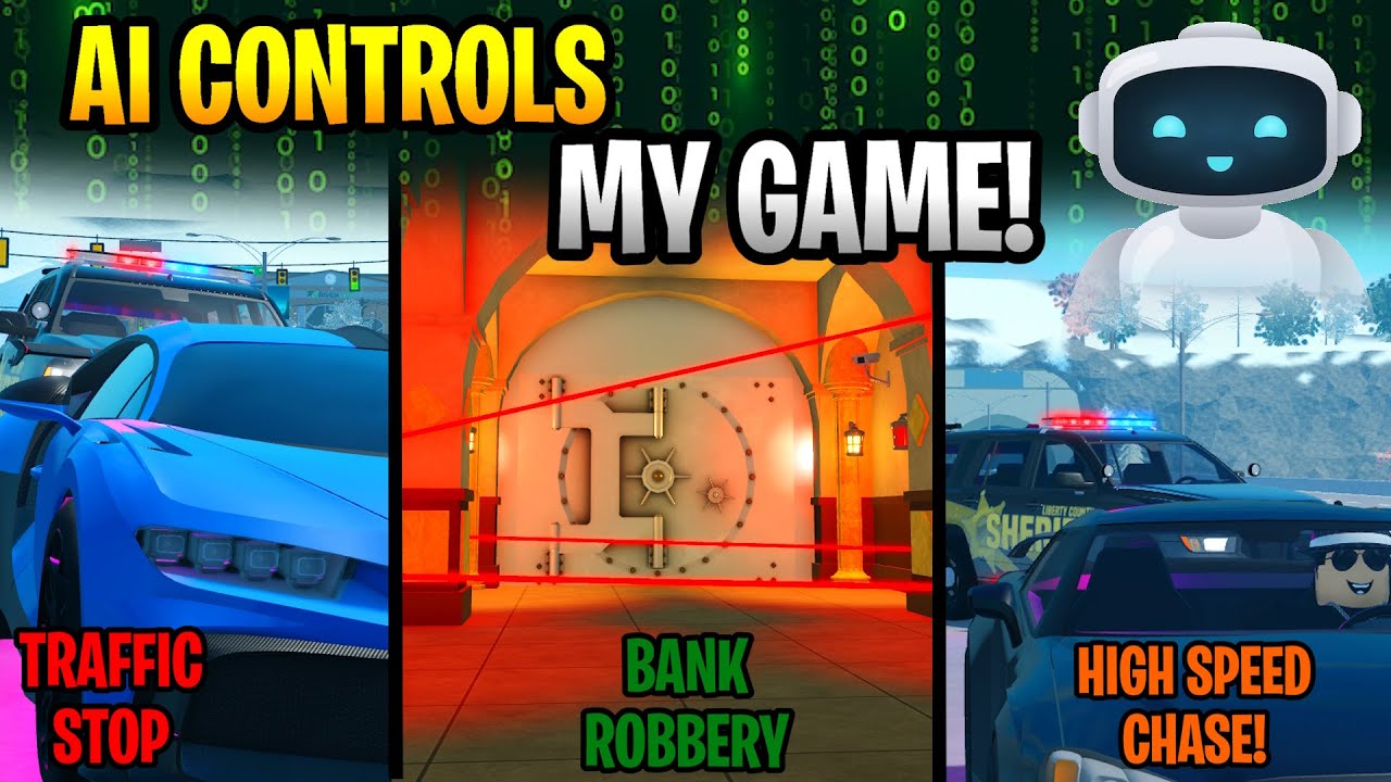 Я позволил ИИ контролировать мои решения в ER:LC (Roblox)