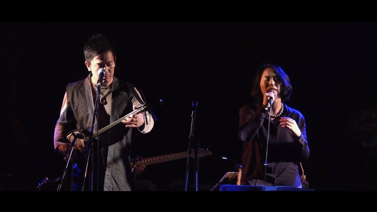 「ヨイスラ節」 前山真吾 & ミヤタトモコ  Yoisura Bushi Live at ASIVI - Shingo Maeyama, Yukihiro Atsumi, Tomoko Miyata