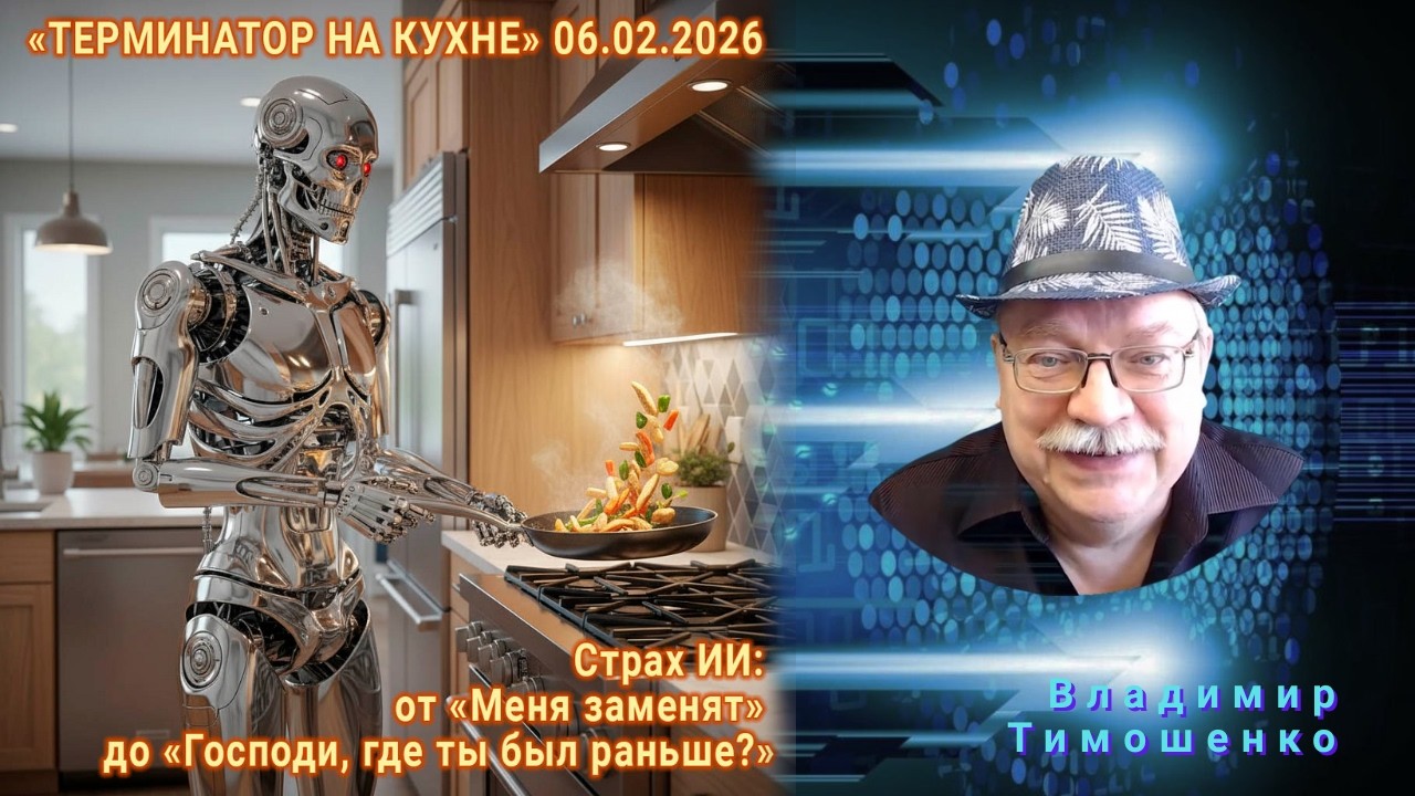 ТЕРМИНАТОР НА КУХНЕ: ИИ ваш стажёр, а не ваш начальник!