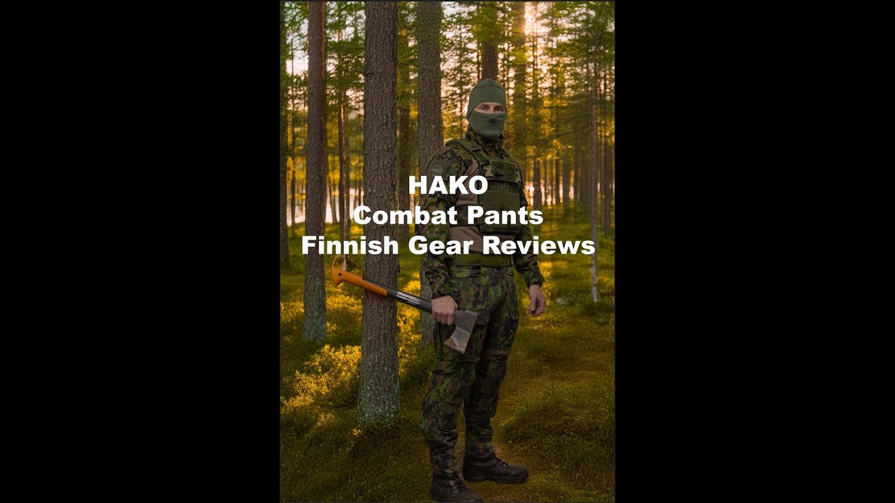HAKO M05 Combat Pants - Finnish Gear Reviews