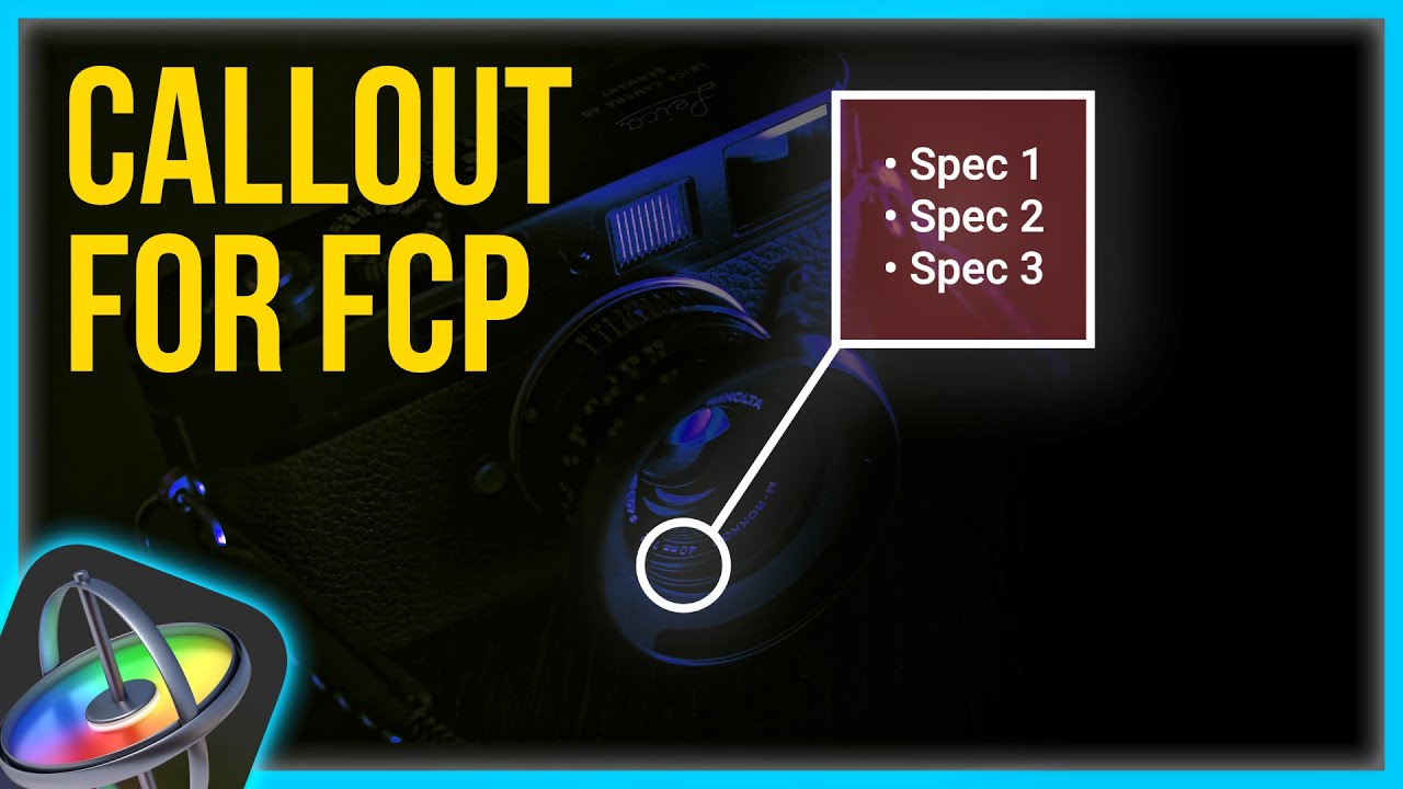 Create a Callout For FCP Using Motion 5!