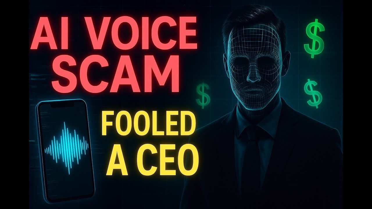 The AI Voice Scam That Fooled a CEO | True Cybercrime Story ⚡