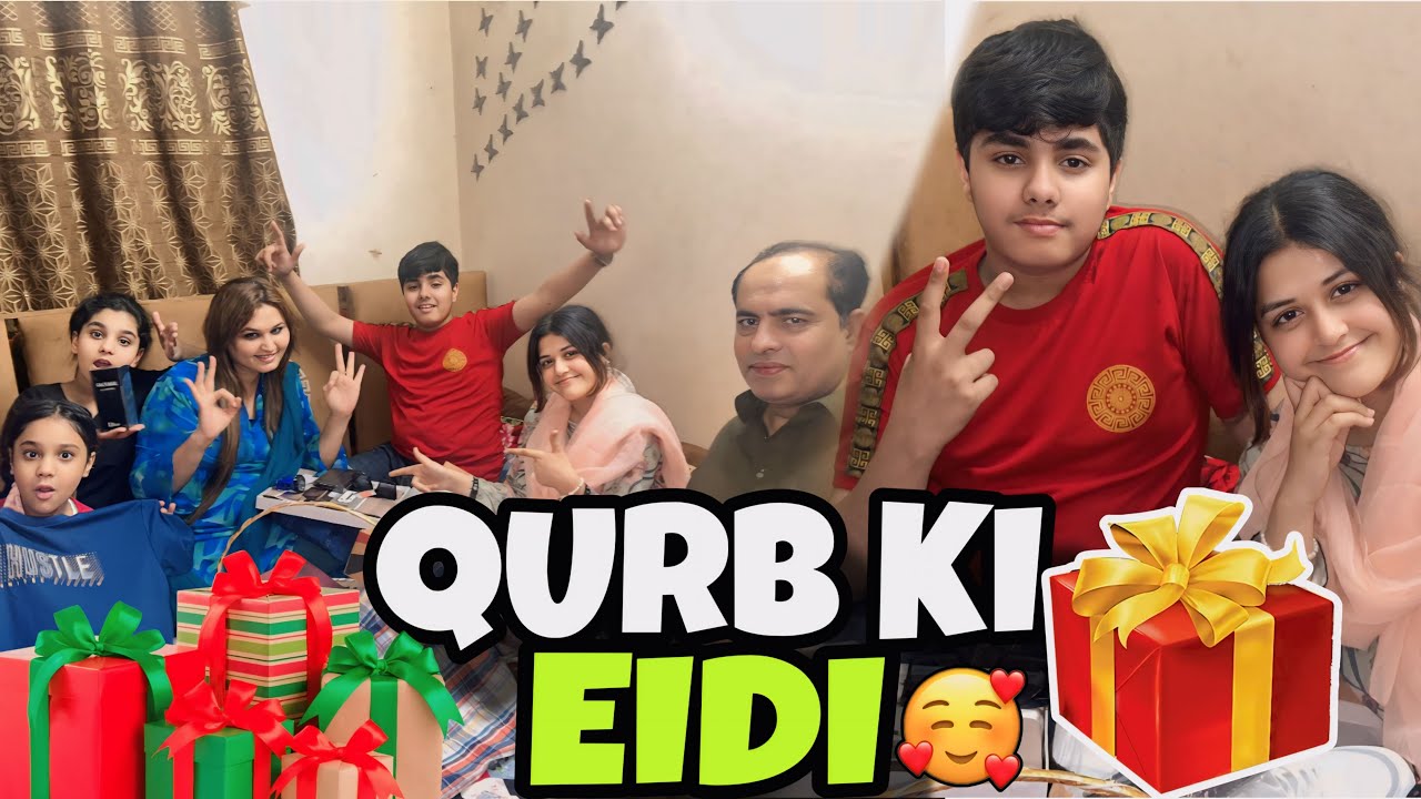 ALIZEH QURB ki EIDI le kr gayeee // eid shopping done