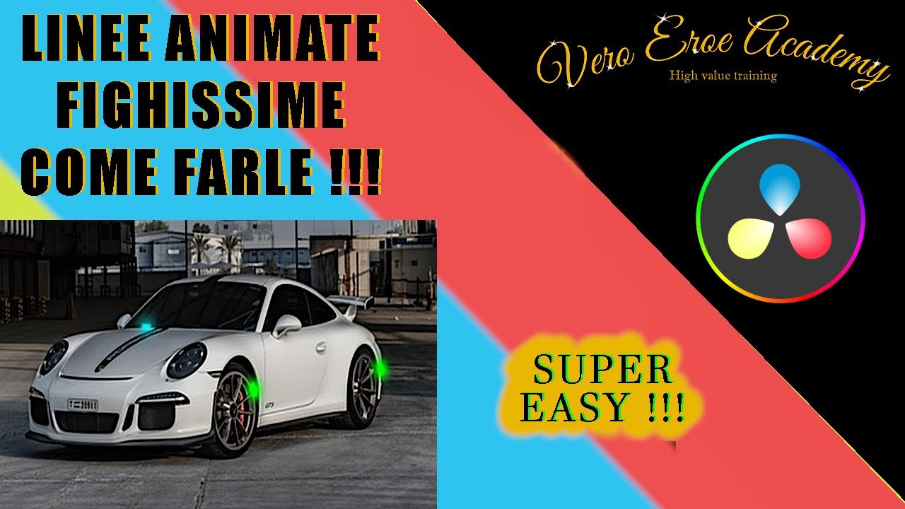 ✨ Crea Linee Animate Fighissime e Evidenzia Oggetti in DaVinci Resolve: Tutorial Definitivo! 🚀