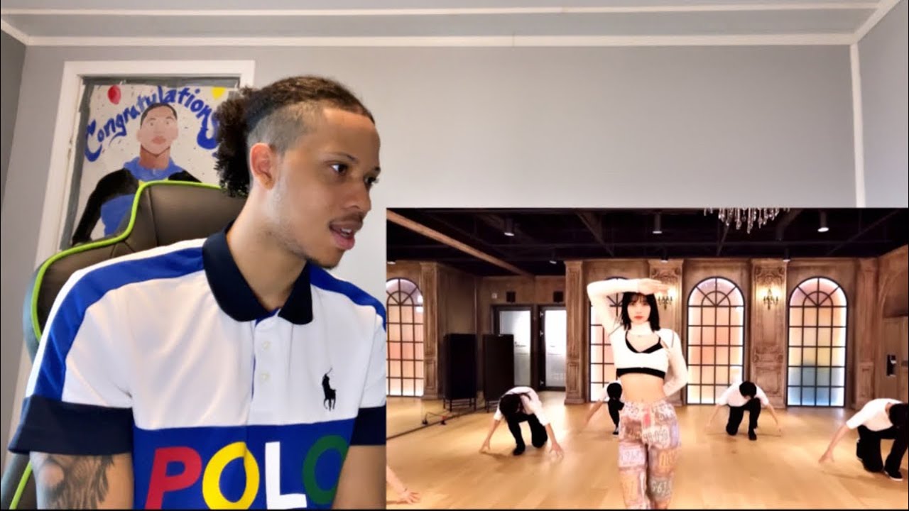 JamarioReacts To BLACKPINK Lisa WE ROCK FULL VERSION Of Her DANCE Practice!