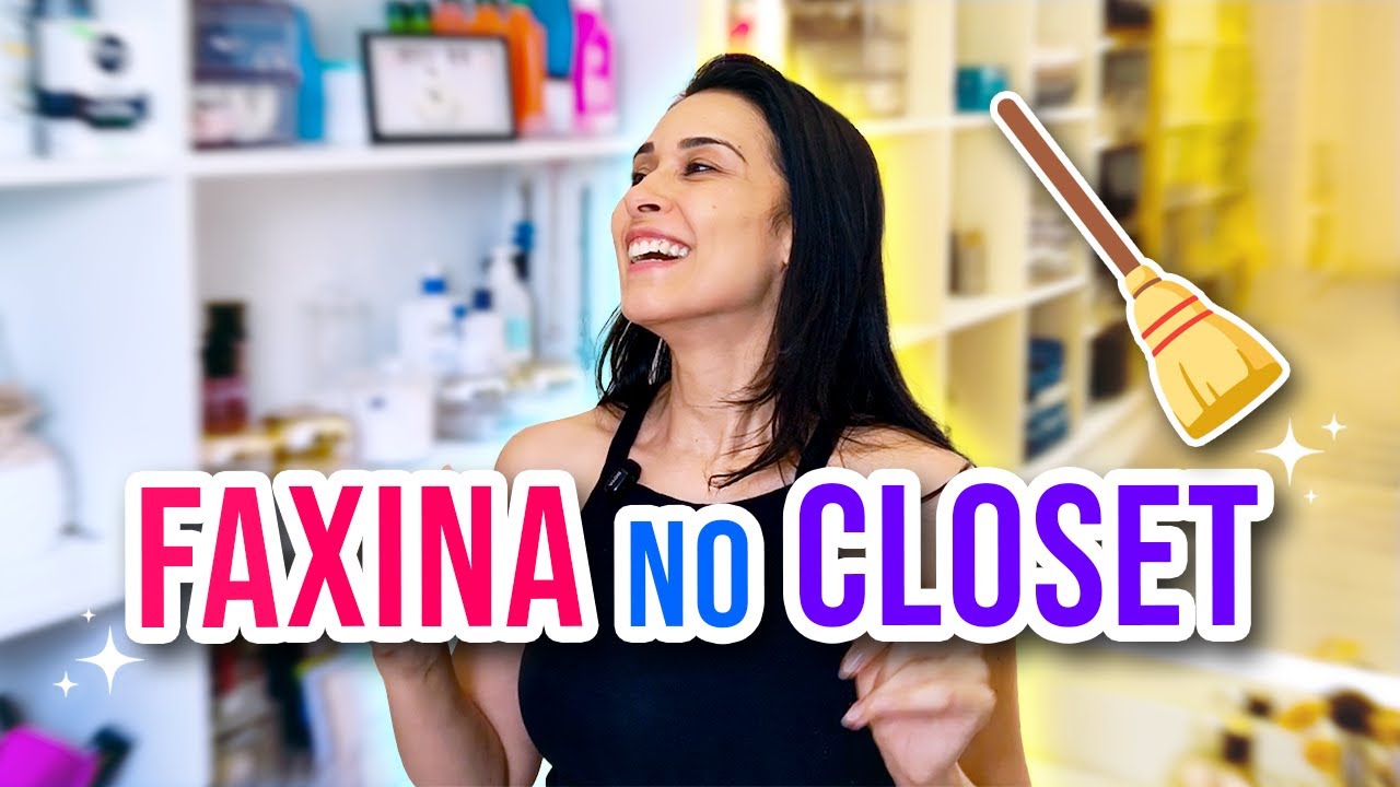 Organização do Closet – Deu Trabalho, Mas Ficou Impecável! 🧹