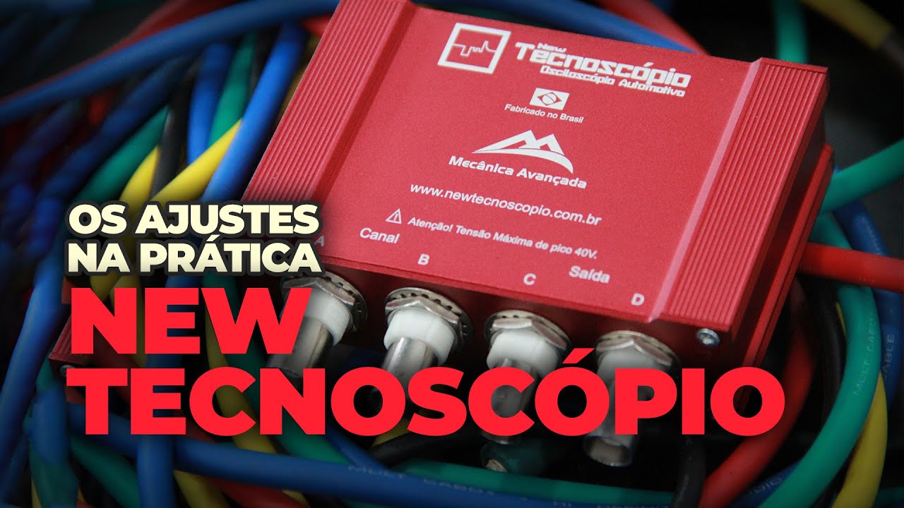 New Tecnosc&oacute;pio - Como fazer os Ajustes e Configura&ccedil;&atilde;o na PR&Aacute;TICA