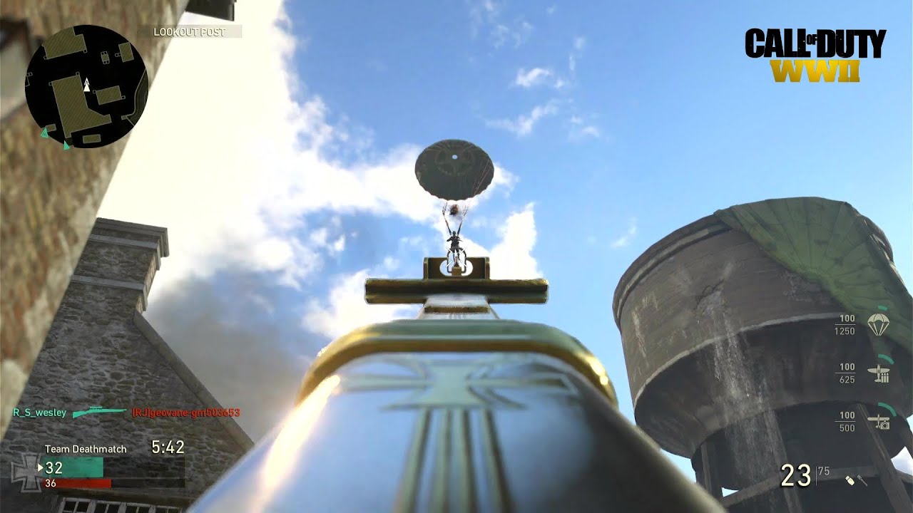 Call of Duty: WW2 (Team Deathmatch Gameplay) - No Commentary