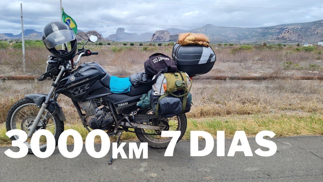 Viagem de Moto de Curitiba - PR à Icó - CE mais de  3000 km - EP02