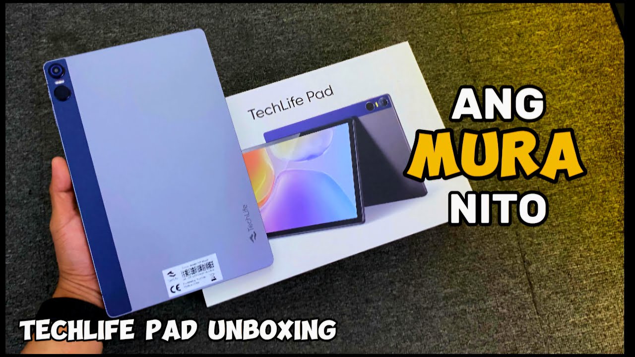 REALME TECHLIFE PAD UNBOXING  | ANG MURA NITO  #TABLET #techlife #pad #techlifepad #realme