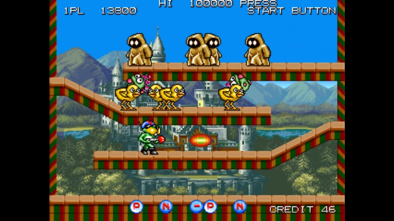 팡팡 Pang Pang (Arcade 1994)