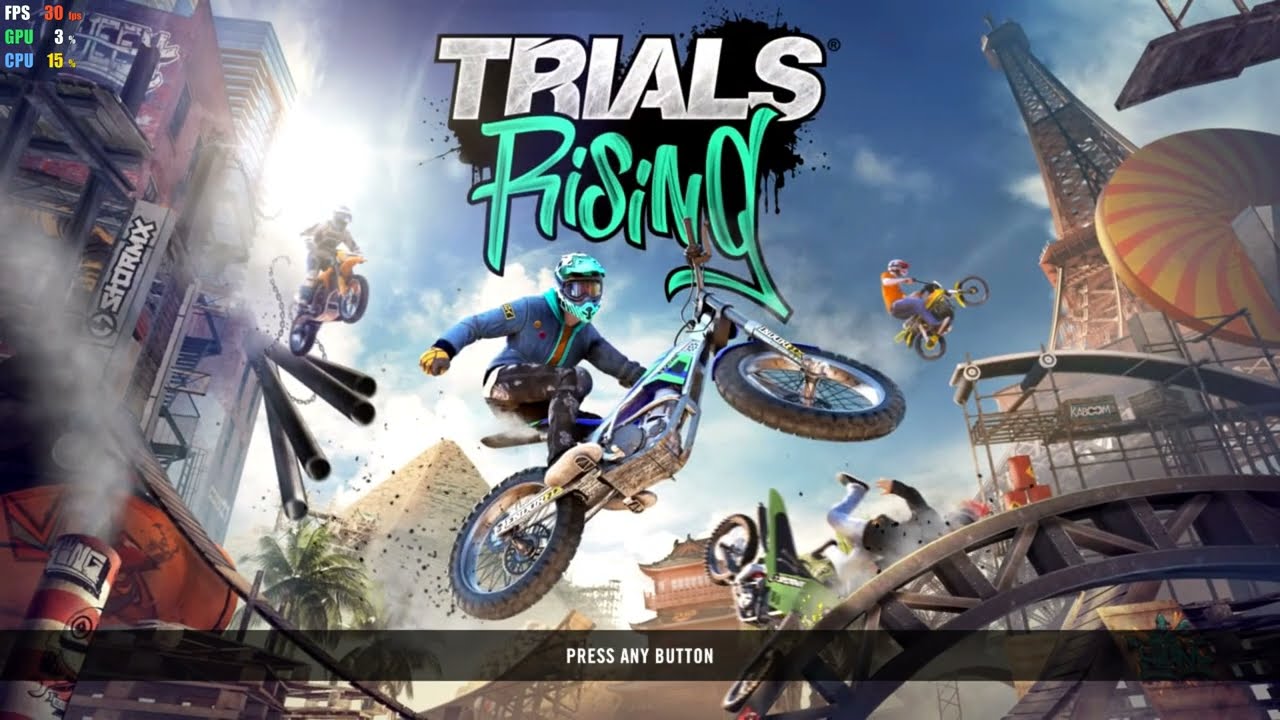 Ryujinx 1.1.85 | Trials Rising | Switch Emulator PC Gameplay