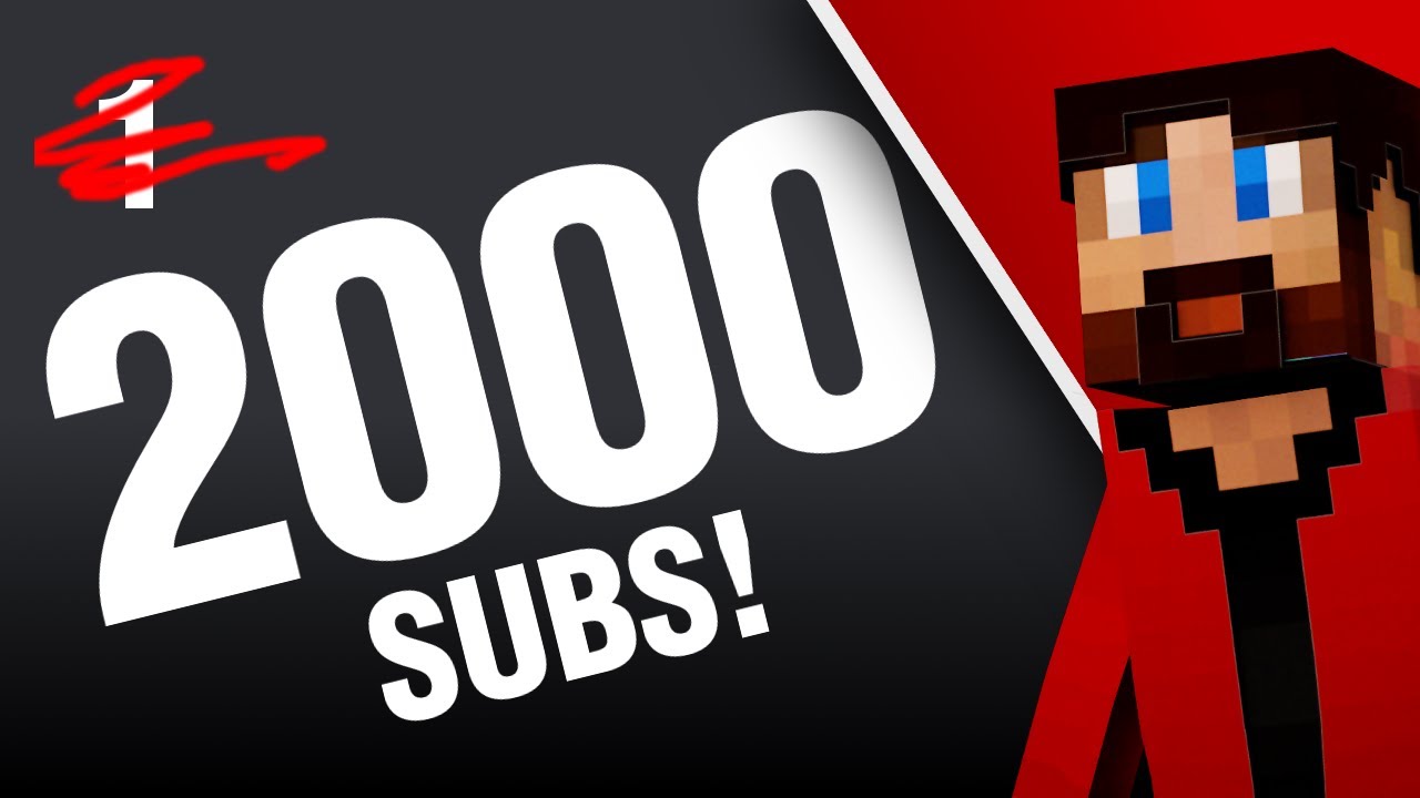 2000 SUBSCRIBERS!!! | The Story of FamilyCraft