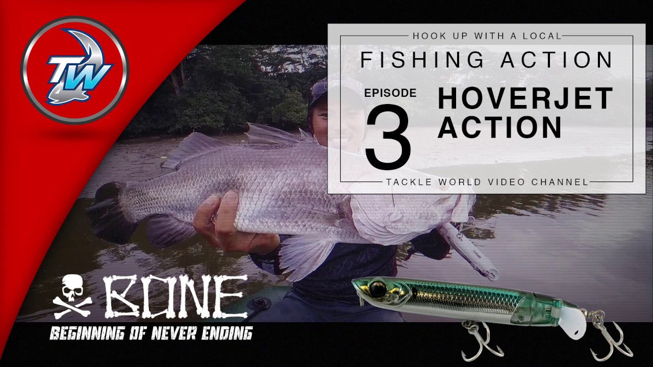 Bone Lures Hoverjet Action, A Multi-Function Topwater Bait