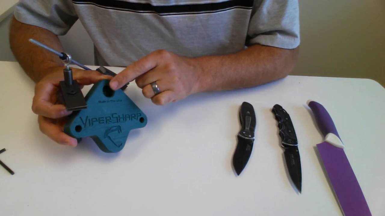 How to Use The ViperSharp Precision Sharpening System