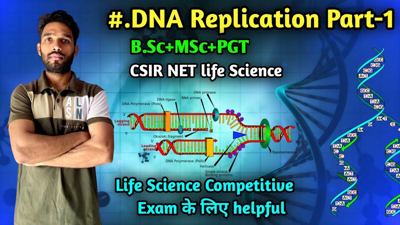 DNA Replication Part-1 || Central Dogma || Nucleic acid || BSc || MSc || TGT || PGT || CSIR NET