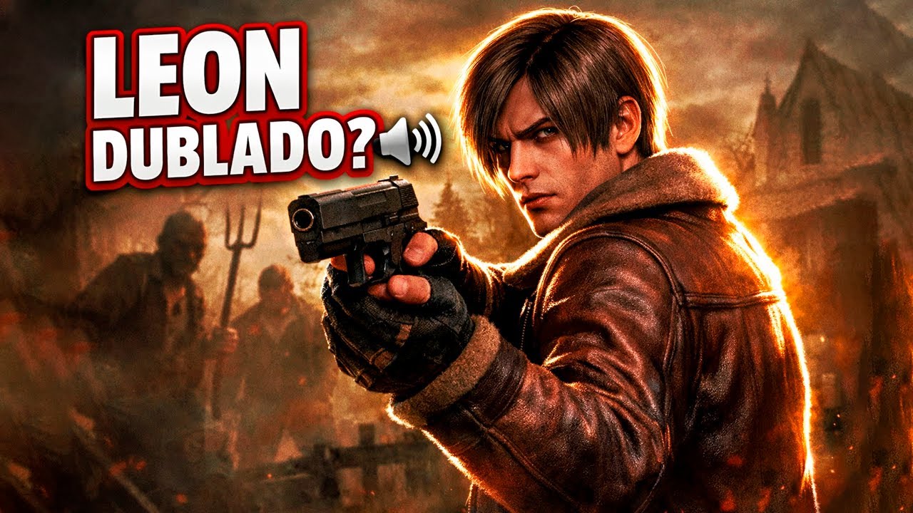 RESIDENT EVIL 4 DUBLADO: A Versão Definitiva do PS2 em FULL HD? (Dublagem IA)