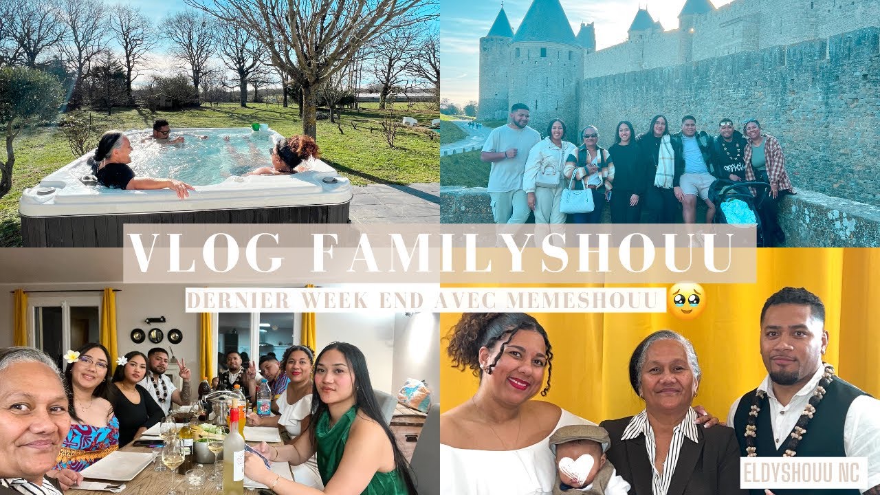 VLOG FAMILYSHOUU: 🥹 DERNIER WEEK END EN FAMILLE A LA CAMPAGNE AVEC MÉMÉSHOUU - ELDYSHOUU NC
