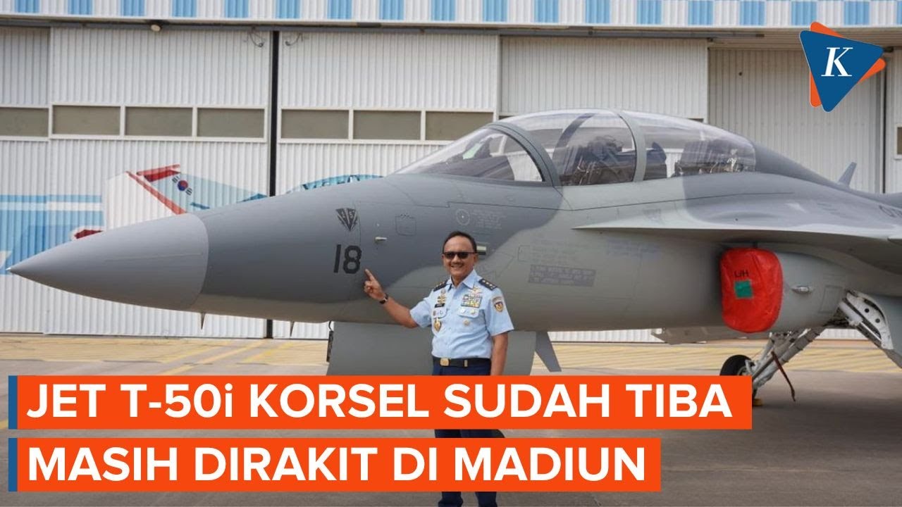 Dua Jet T-50i Korsel Tiba di Indonesia, Sedang Dirakit di Madiun