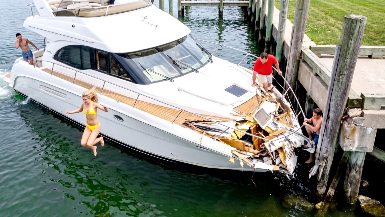 Idiots In Boats Caught on Camera