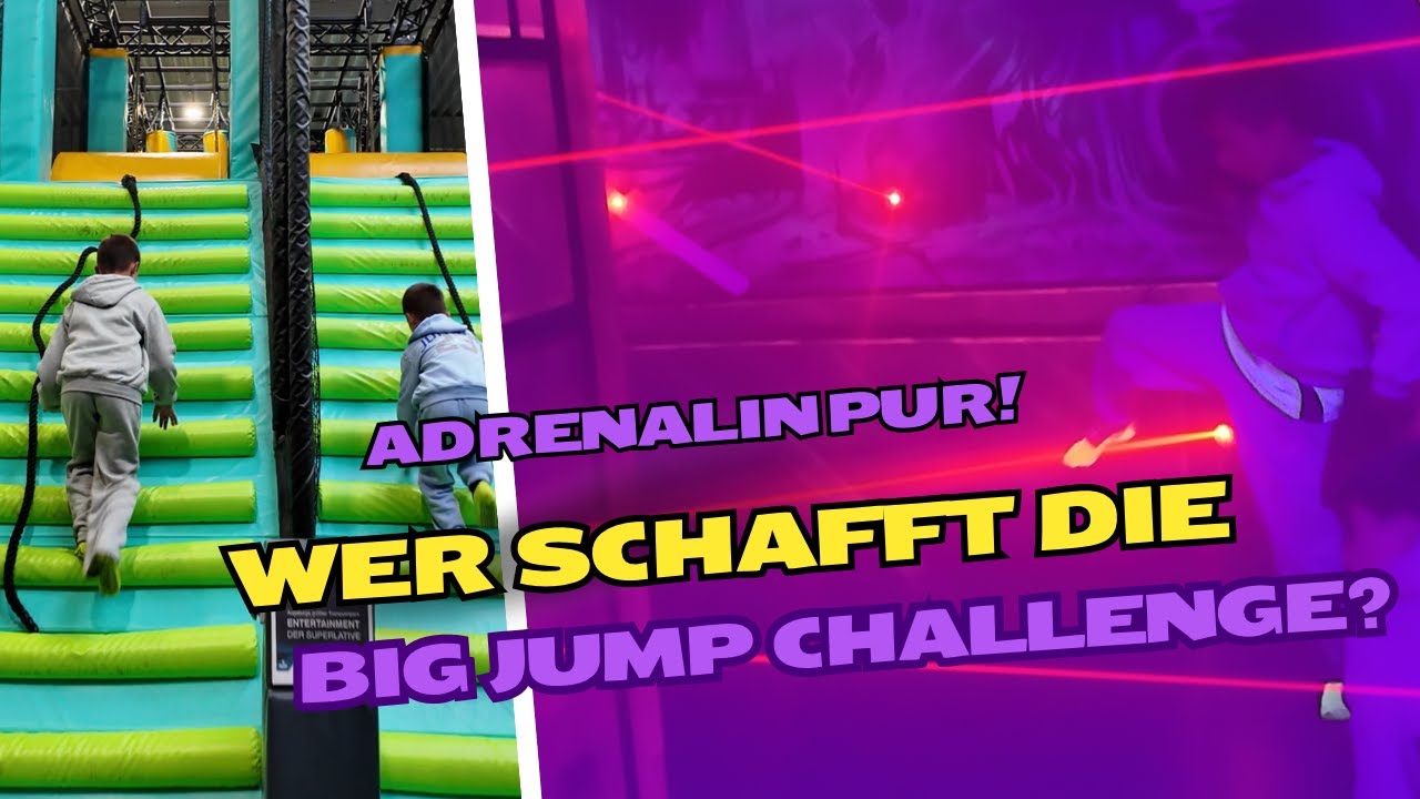 BIG Jump Entertainment Park | Familienabenteuer voller Spa&szlig;, Energie & Adrenalin!