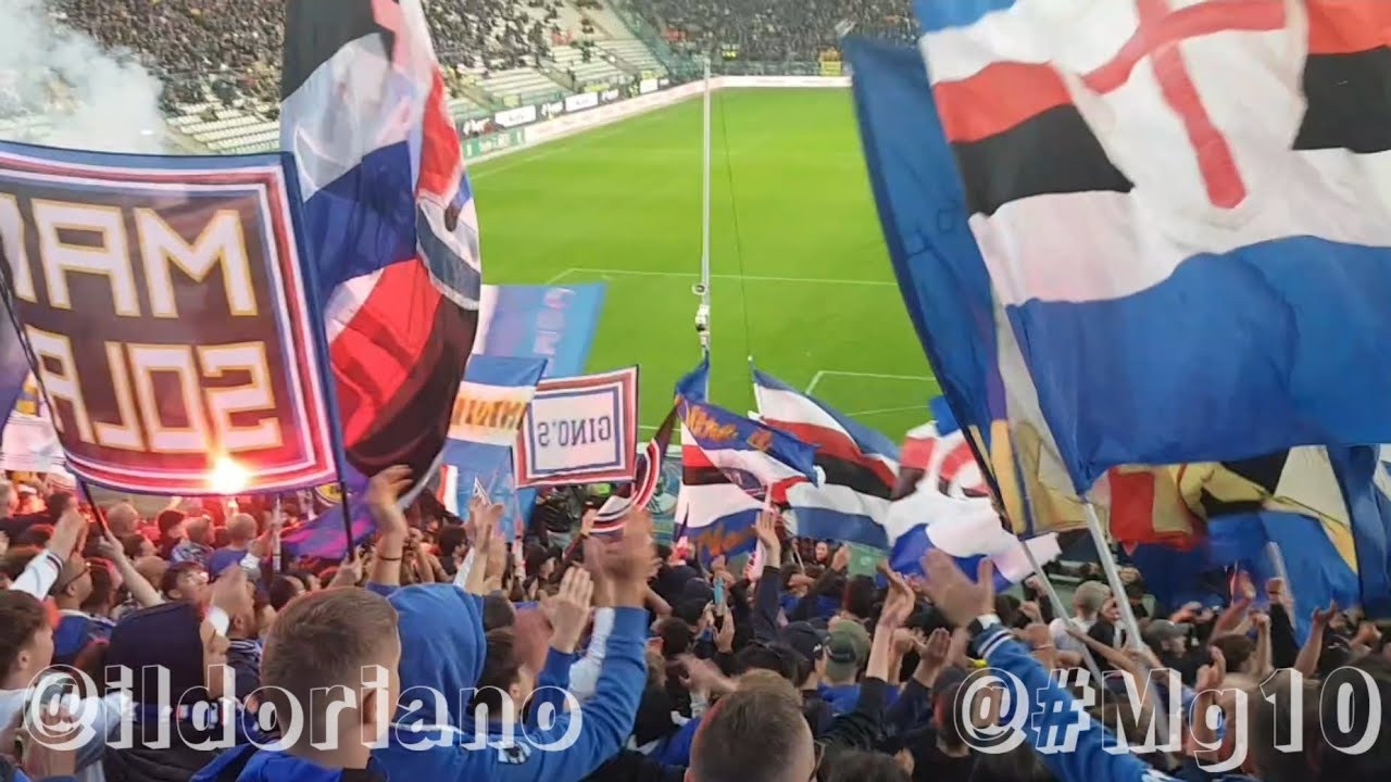 Modena-Sampdoria 0-2 DA QUANDO SONO NATO TU MI FAI IMPAZZIRE LA MAGLIA BLUCERCHIATA È BELLA DAMORIRE