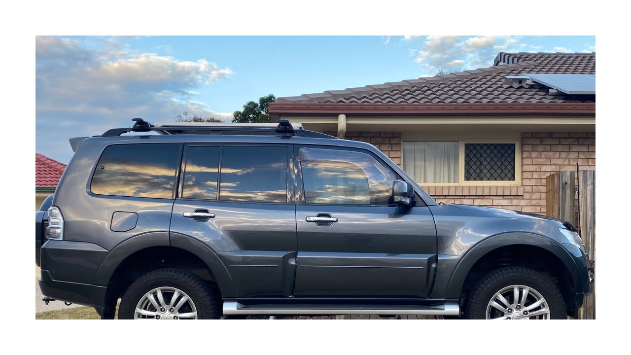 Mitsubishi Pajero gets upgraded suspension to a 2 inch lift