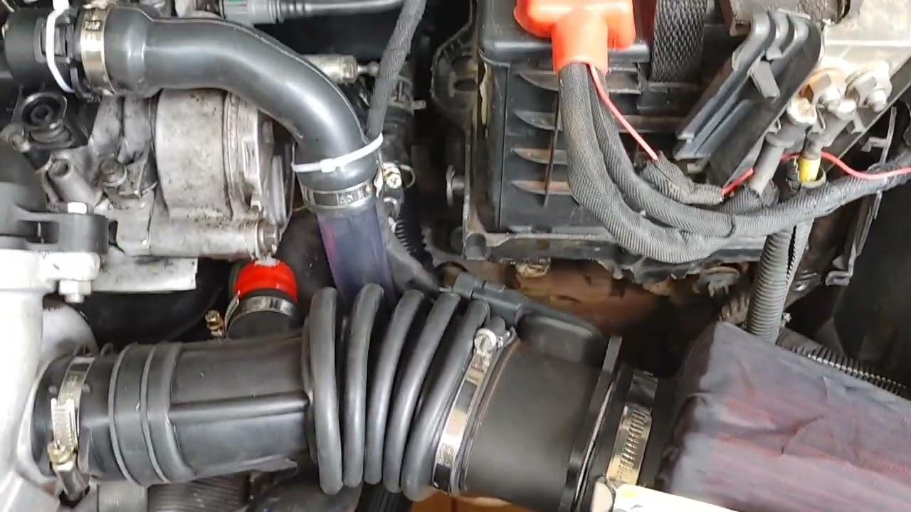 Peugeot 308 1.6 HDI K&N  filter setup