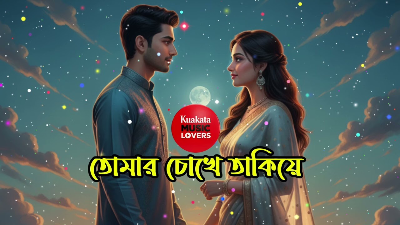 Tomar choke Takea। তোমার চোখে তাকিয়ে।  Bangla Song।Love song।Valobasar gaan। 
