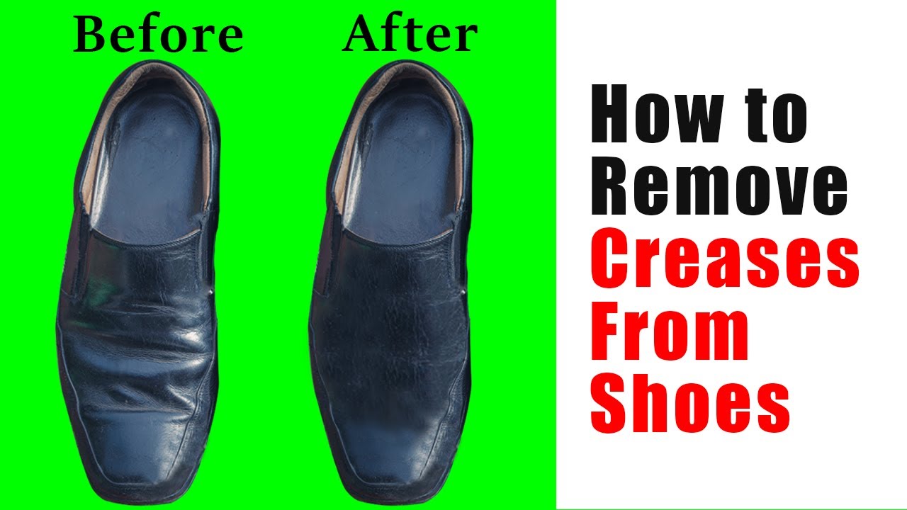 How to remove creases from shoes | Give new look again to your shoes
