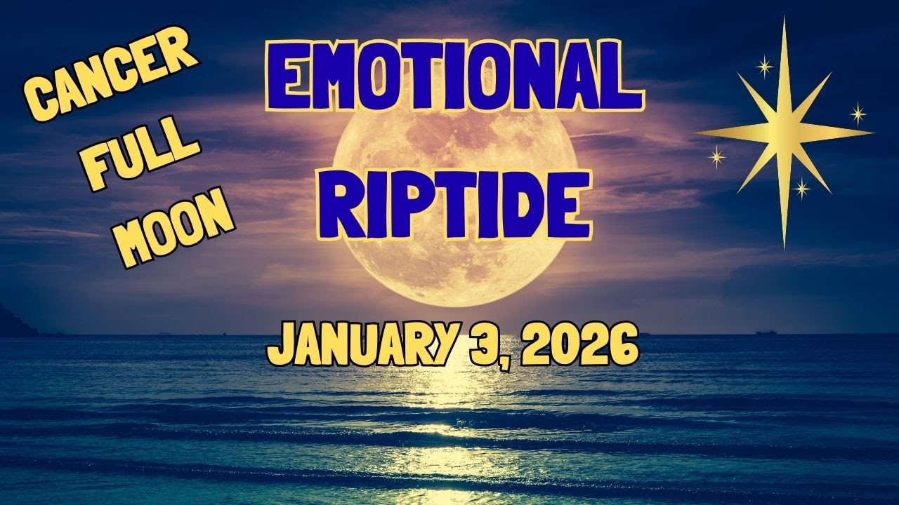 EMOTIONAL RIPTIDE! Cancer FULL SUPERMOON. 💫 (January 2026 Astrology)