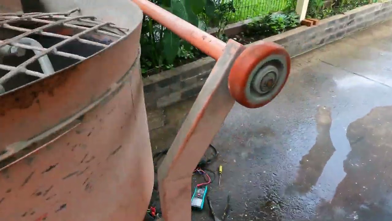 concrete barrel mixer