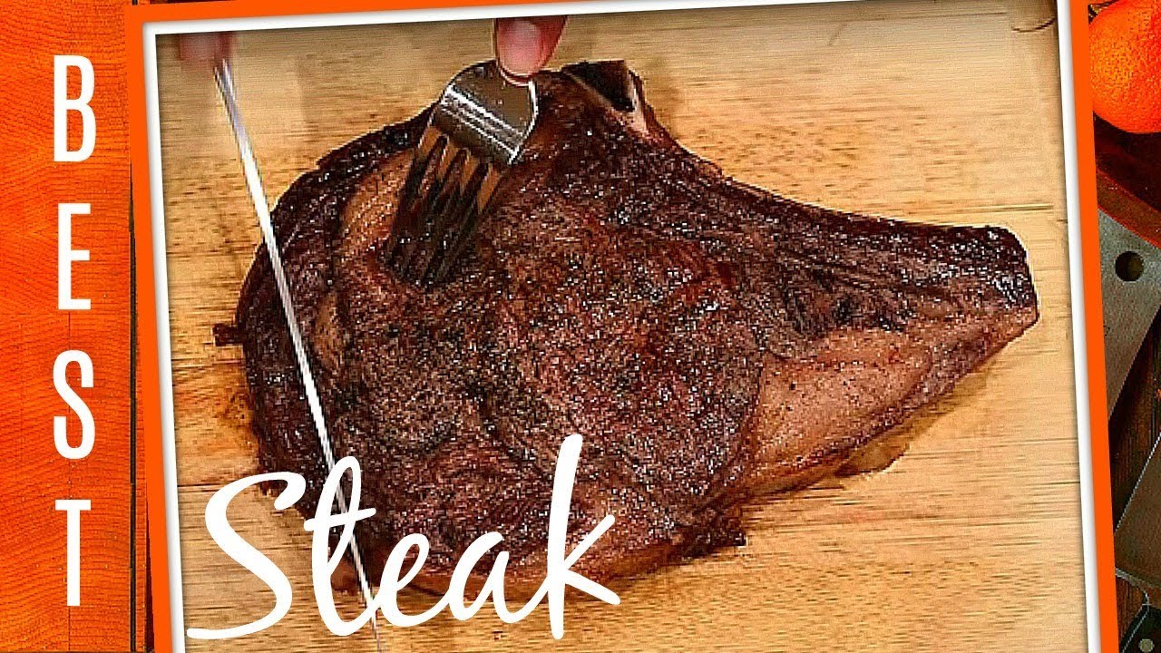 NEW VIDEO - HOW TO COOK A PERFECT STEAK - IN THE OVEN AND PAN SEARED ON THE STOVE