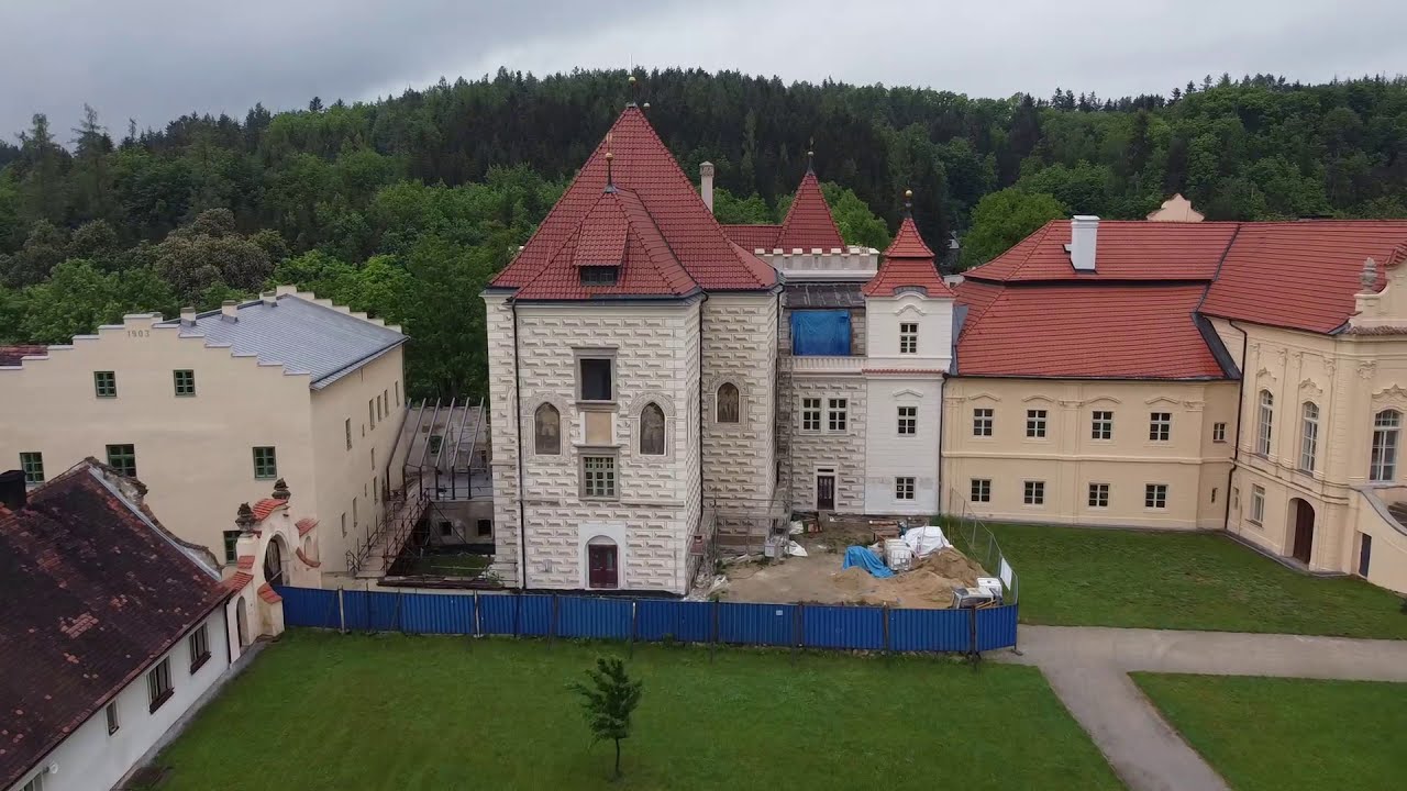 Želivský klášter a vodní nádrž Trnávka 05. 2020