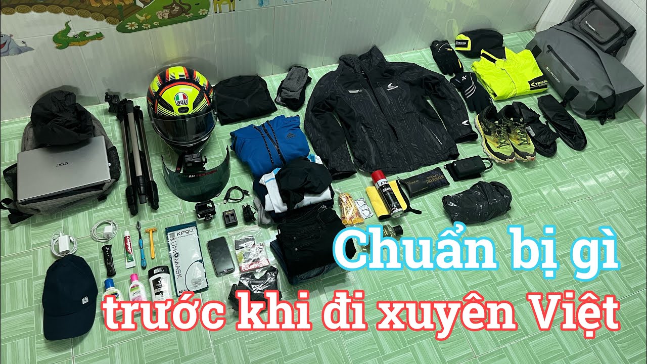 Chuẩn bị gì trước khi đi xuyên Việt bằng xe máy | Xuyên Việt 2022 |Chuong Pham & Honda FutureX